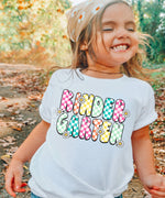 Kindergarten Daisy Check DTF Transfer (E)