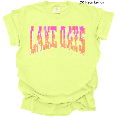 Lake Days DTF Transfer