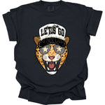 Leopard or Jaguar Trucker Mascot DTF Transfer (E)