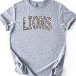 Lions Camo DTF Transfer (E)