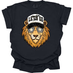 Lion Trucker Mascot DTF Transfer (E)