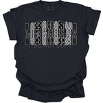 Longhorns with Leopard Check Stars DTF Transfer (E)