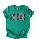 Longhorns with Leopard Check Stars DTF Transfer (E)