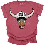 Longhorns Trucker Mascot DTF Transfer (E)