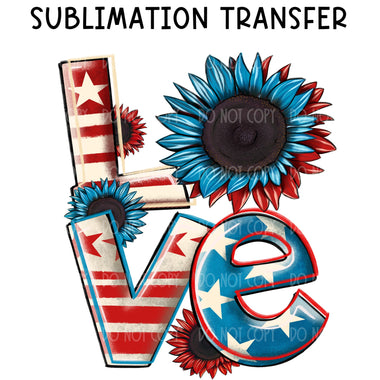 Love Sublimation Transfer