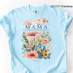 Mama Poppy Flowers DTF Transfer