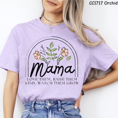 Mama Watch Them Grow Screen Print High Heat Transfer J19