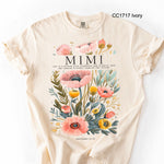 Mimi Poppy Flowers DTF Transfer