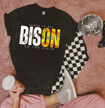 Leave It All On The Field BISON Softball WHITE DTF Transfer