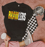 Leave It All On The Field BRAWLERS Softball WHITE DTF Transfer