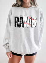 Leave It All On The Field RAMS Baseball BLACK DTF Transfer