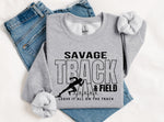 Savage Track & Field BLACK INK DTF Transfer