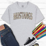 Mustangs Camo DTF Transfer (E)