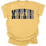 Mustangs with Leopard Check Stars DTF Transfer (E)