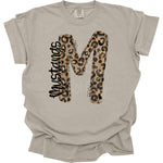 Mustangs Leopard Initial DTF Transfer (KI)