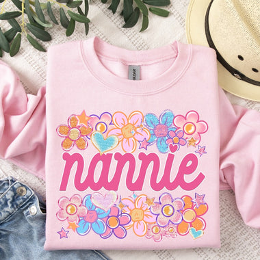 Nannie Floral DTF Transfer