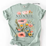 Nonnie Poppy Flowers DTF Transfer