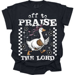 Off to Praise the Lord DTF Transfer (SCD)
