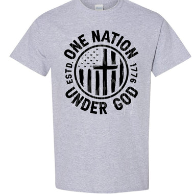 One Nation Under God DTF Transfer