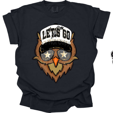 Owl Trucker Mascot DTF Transfer (E)