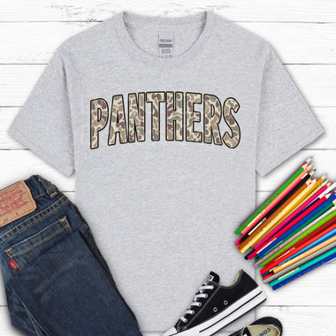 Panthers Camo DTF Transfer (E)