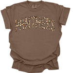 Panthers Leopard Print Mascot DTF Transfer (E)