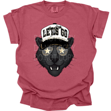 Panthers Trucker Mascot DTF Transfer (E)