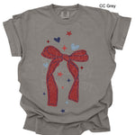 Patriotic Bow 2 DTF Transfer