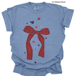 Patriotic Bow 2 DTF Transfer