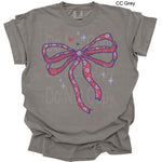 Patriotic Coquette Bow DTF Transfer