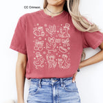 Patriotic Goose Collage Single Color Screen T21