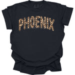 Phoenix Leopard Print Mascot DTF Transfer (E)