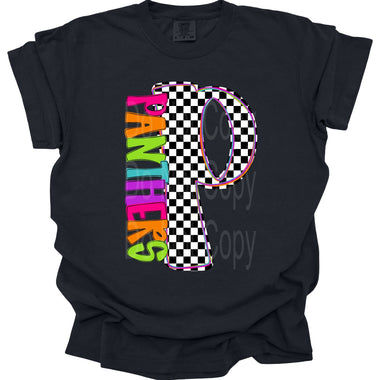 P-Panthers Mascot DTF Transfer (CS)