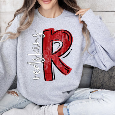 Redskins Painted Mascot DTF Transfer (SAG) (Copy)