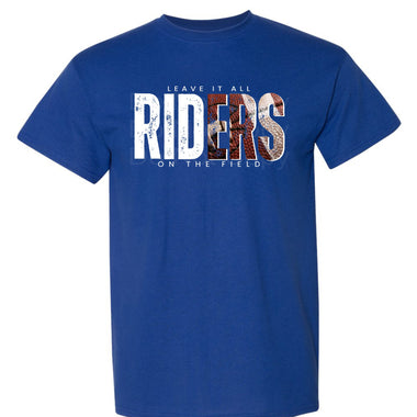 Riders Football WHITE Leave it all on the Field DTF Transfer (E)