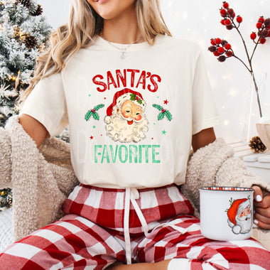 Santa's Favorite KD DTF Transfer