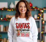 Santa's Favorite Teacher DTF Transfer