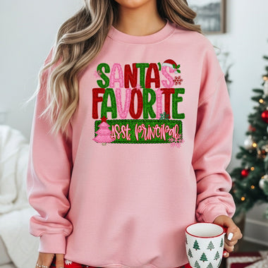 Santa’s Favorite Asst Principal DTF Transfer (S&G)