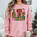 Santa’s Favorite Bus Driver DTF Transfer (S&G)