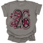 Senior 26 Maroon and Black DTF Transfer (SWD)