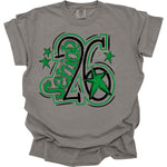 Senior 26 Black and Green DTF Transfer (SWD)