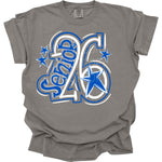 Senior 26 Royal and White DTF Transfer (SWD)