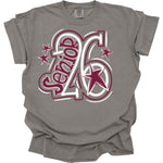 Senior 26 White and Maroon DTF Transfer (SWD)