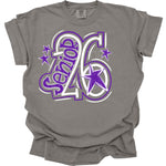 Senior 26 White and Purple DTF Transfer (SWD)