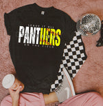 Leave It All On The Field PANTHERS Softball WHITE DTF Transfer
