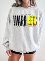 Leave It All On The Field WARRIORS Softball BLACK DTF Transfer