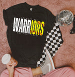 Leave It All On The Field WARRIORS Softball WHITE DTF Transfer