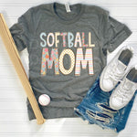 Doodle Softball Mom DTF Transfer