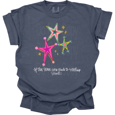 If the Stars were Made to Worship DTF Transfer (CC)