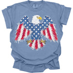 Tattered Eagle DTF Transfer (E)